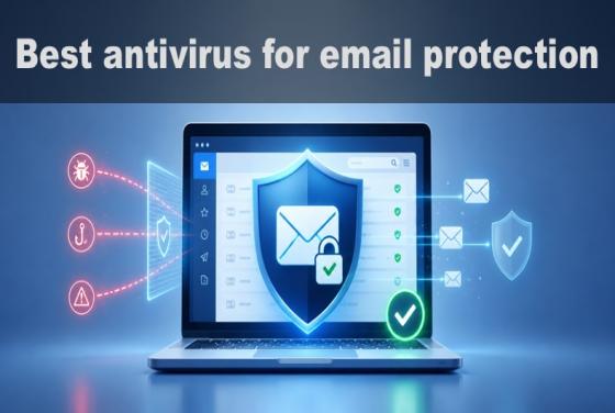 Beste Antivirensoftware für E-Mail-Schutz im Jahr 2026 | Top 5 der Auswahl