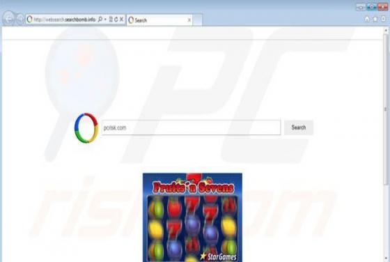 Websearch.searchbomb.info Virus
