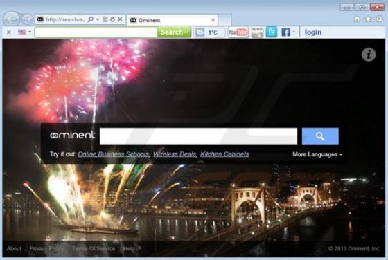 Search.ominent.com Weiterleitung
