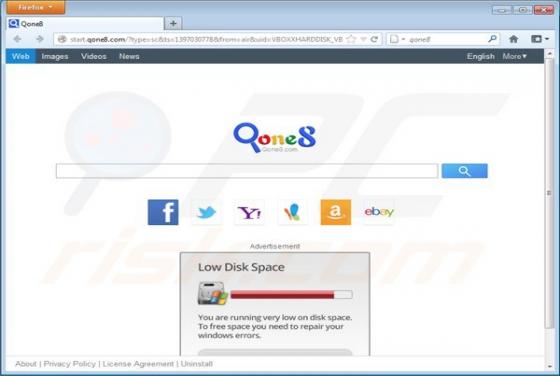 Start.qone8.com Browserentführer