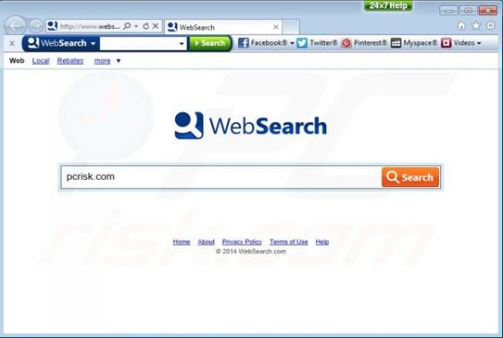 WebSearch.com Weiterleitung