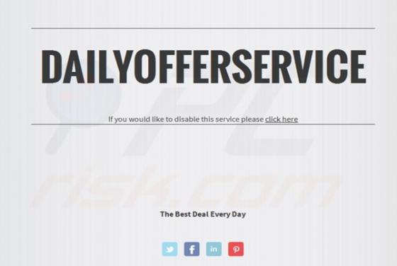 DailyOfferService Werbung