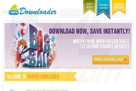 Coupon Downloader Werbung
