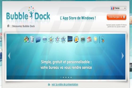 Bubble Dock Werbung