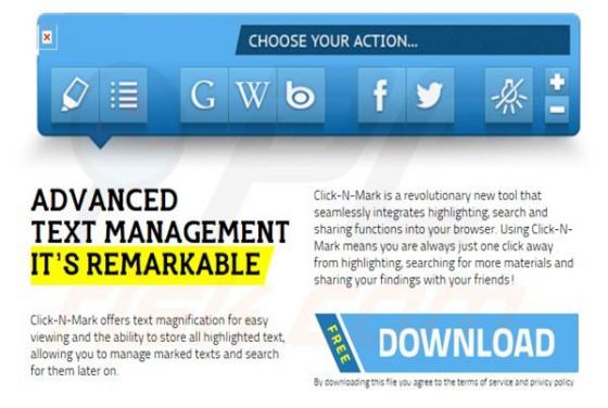 Werbung von clicknmark