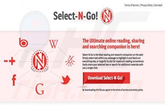 Werbung von SelectNGo