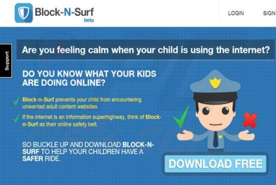BlockAndSurf Werbung