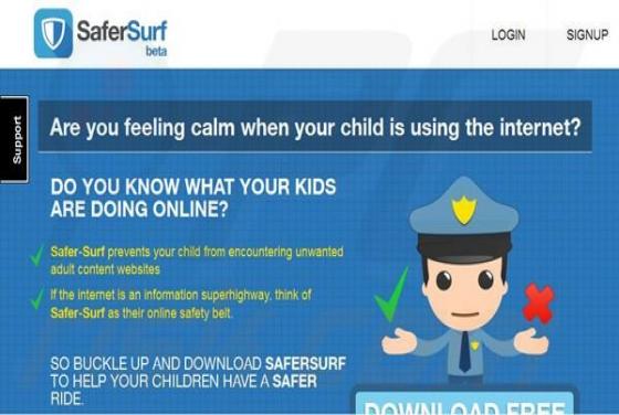 SaferSurf Werbung