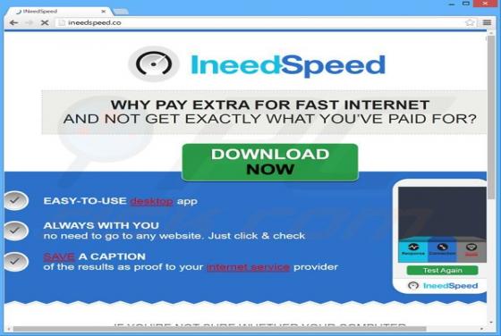 IneedSpeed Werbefinanzierte Software