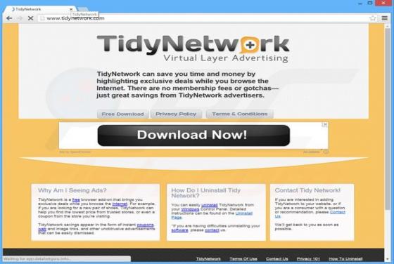 TidyNetwork Werbung