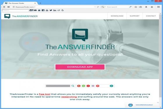 TheAnswerFinder Werbung