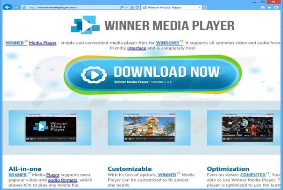 Winner Media Player Werbefinanzierte Software