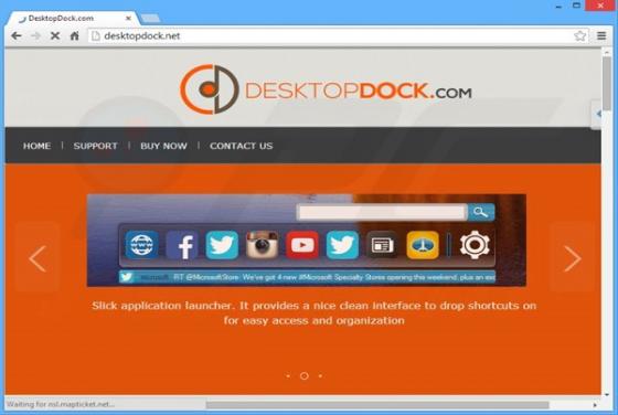 Desktop Dock Werbefinanzierte Software
