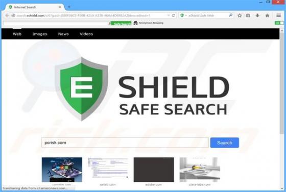 Search.eshield.com Weiterleitung