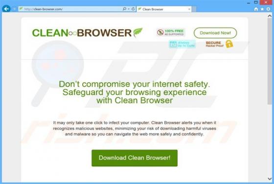 Clean Browser Werbefinanzierte Software