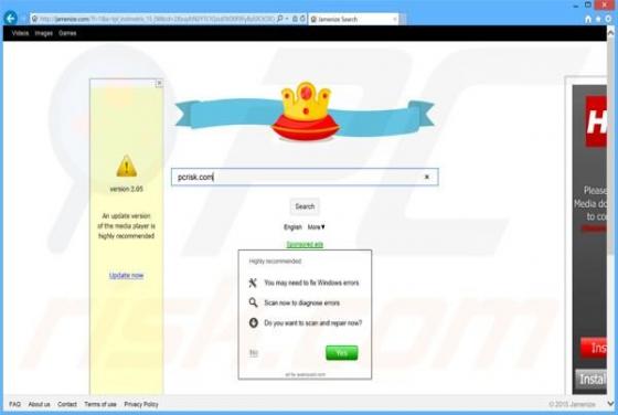 Jamenize.com Weiterleitung