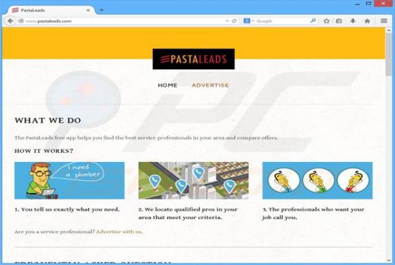 PastaQuotes Werbung