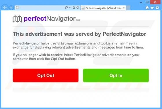 Perfect Navigator Werbung