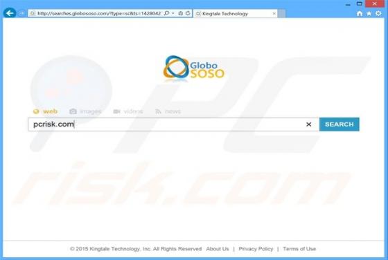 Searches.globososo.com Weiterleitung