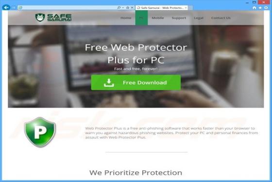 Web Protector Werbung