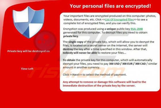 TorLocker Virus