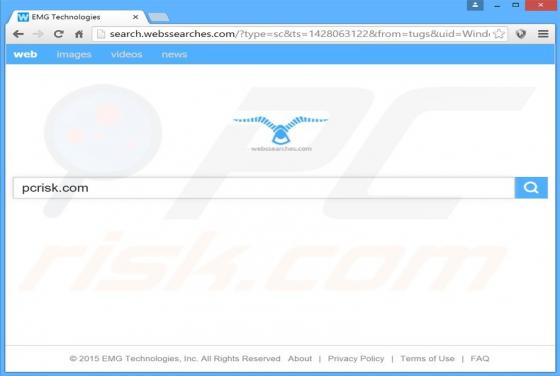 Search.webssearches.com Weiterleitung