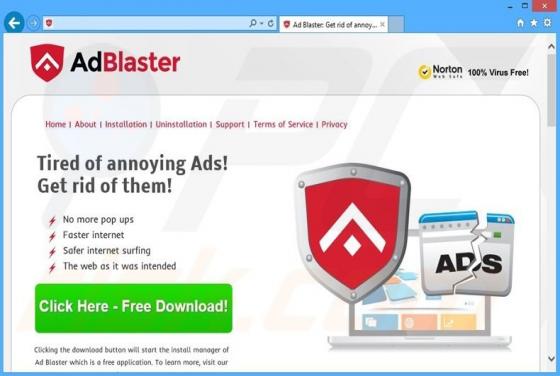 Ad Blaster Werbung