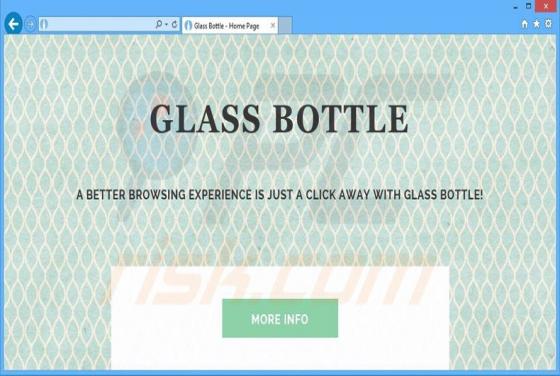 Glass Bottle Werbung