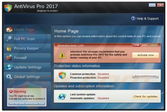 AntiVirus Pro 2017