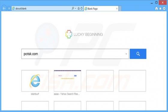 Luckybeginning.com Weiterleitung