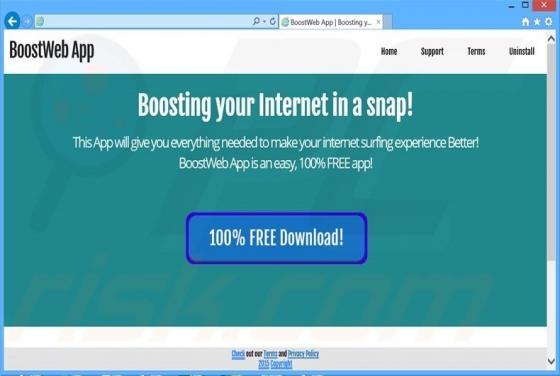BoostWeb App Werbefinanzierte Software