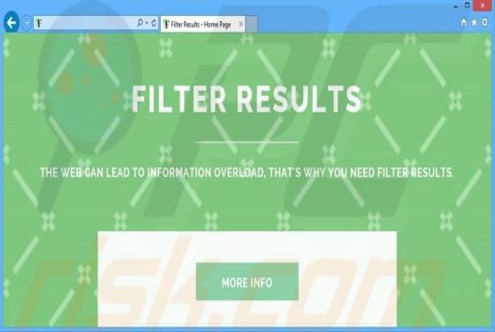 Filter Results Werbung
