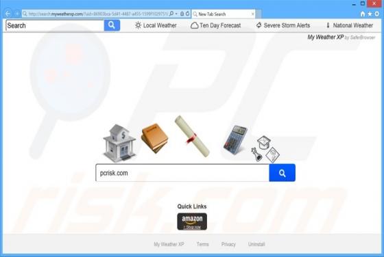 Search.myweatherxp.com Weiterleitung