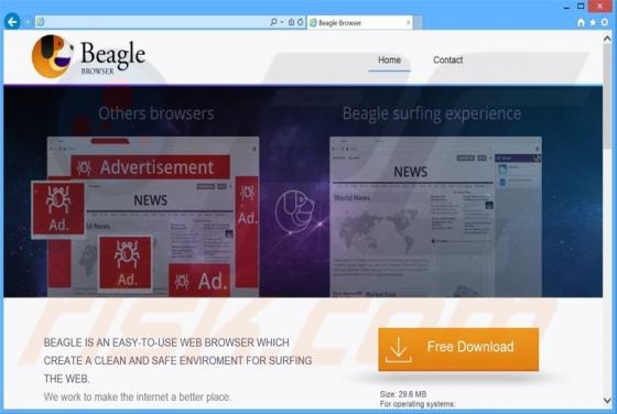 BeagleBrowser Werbefinanzierte Software