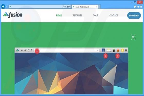 Fusion Browser Werbefinanzierte Software