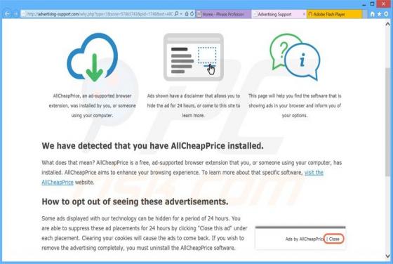 AllCheapPrice Werbung
