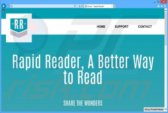 RapidReader Werbung