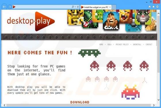 Desktop-play Werbung