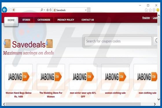 SaveDeals Werbung