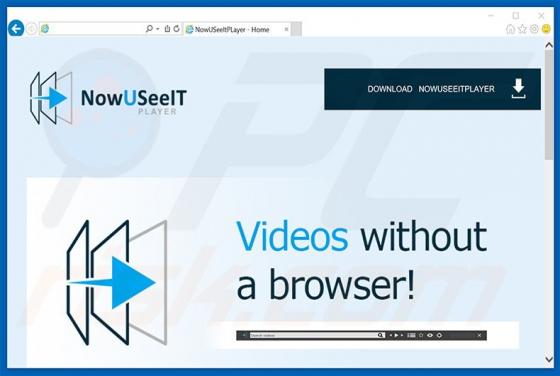 NowUSeeIt Player Werbefinanzierte Software
