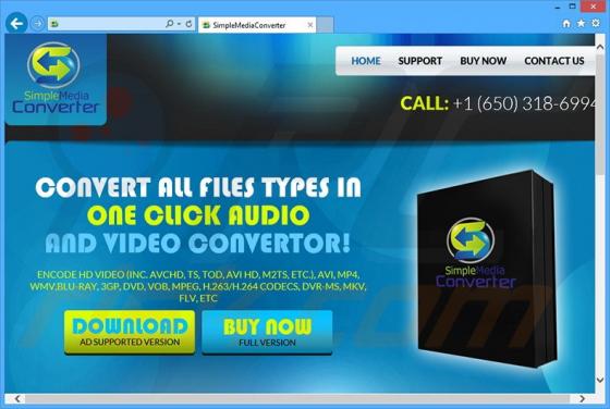 Simple Media Converter Werbefinanzierte Software