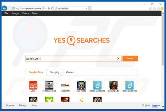 Yessearches.com Weiterleitung