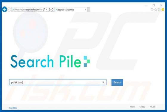 Home.searchpile.com Weiterleitung