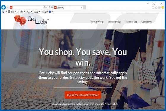 GetLucky Werbefinanzierte Software