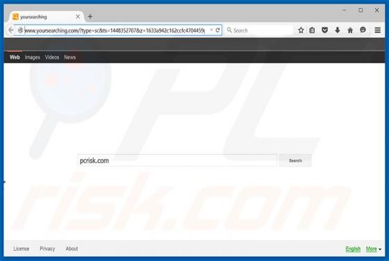 Yoursearching.com Weiterleitung