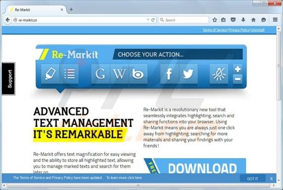 Re-Markit Werbung