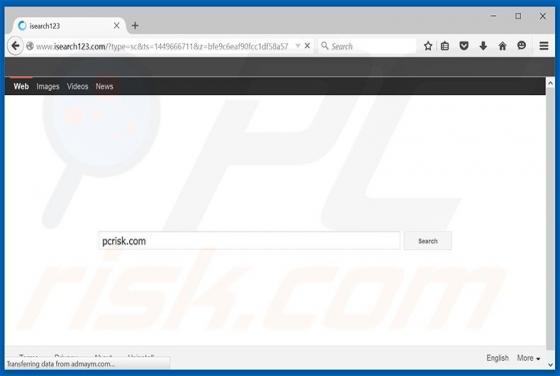 Isearch123.com Weiterleitung