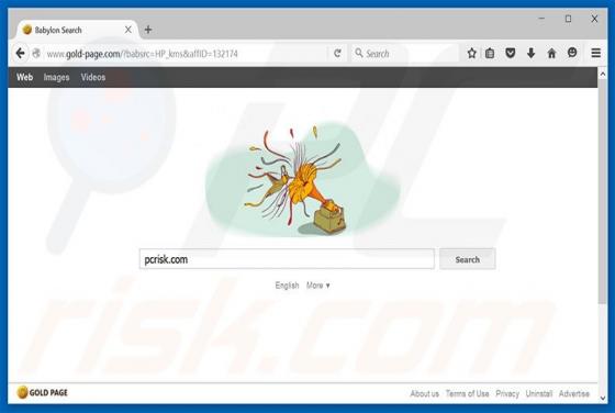 Gold-page.com Weiterleitung