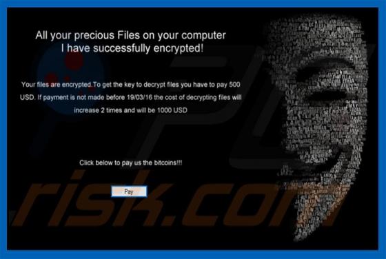 .Locked Erpressersoftware