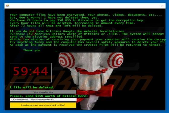 Jigsaw Erpressersoftware